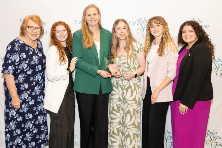 CU-Lock Haven Alpha Sigma Tau chapter honored with 5 national awards